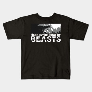 king of beasts Kids T-Shirt